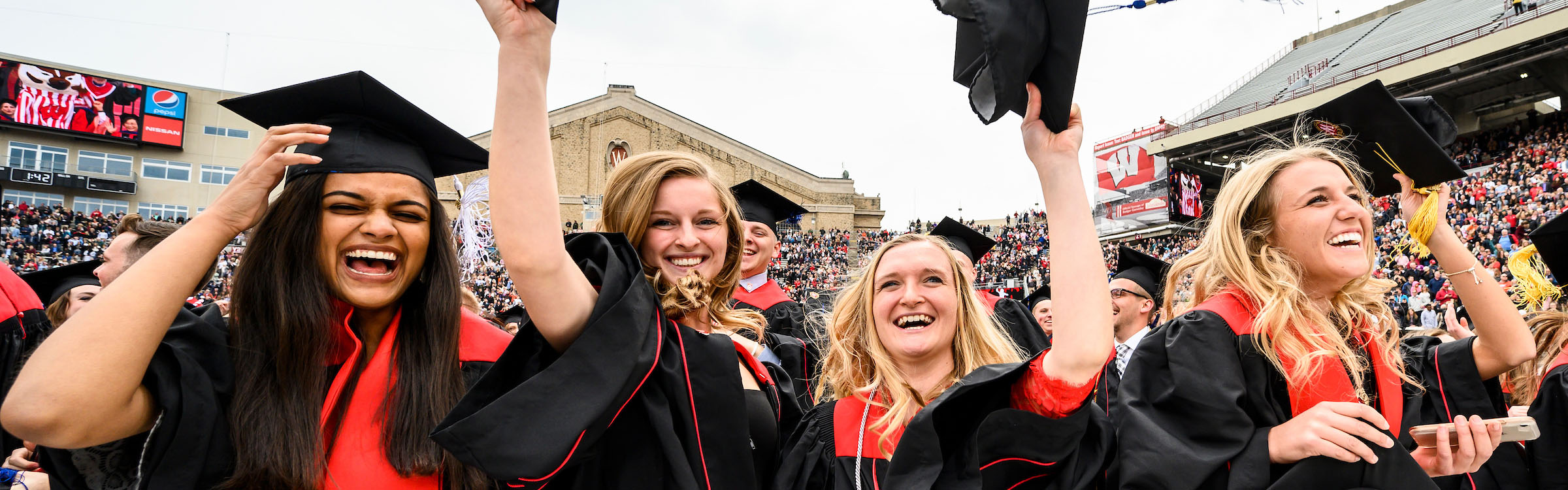 celebrating UW graduates